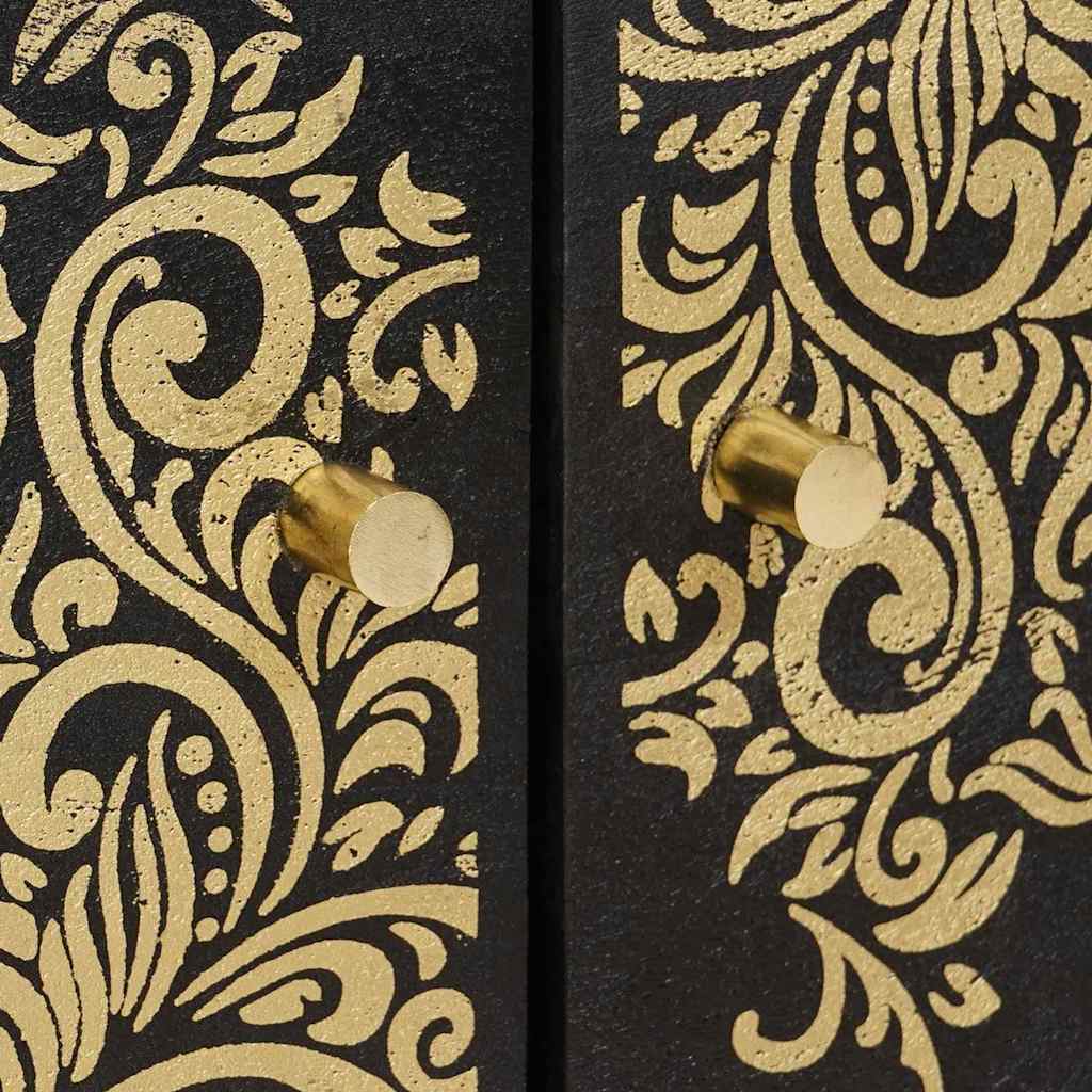 Tavolino da salotto Nero 80 x 50 x 40 cm | homemem39