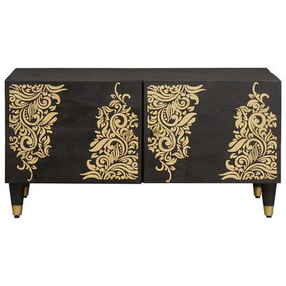 Tavolino da salotto Nero 80 x 50 x 40 cm | homemem39