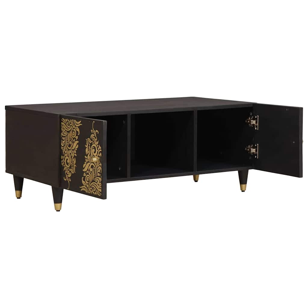 Tavolino da salotto Nero 100 x 54 x 40 cm | homemem39