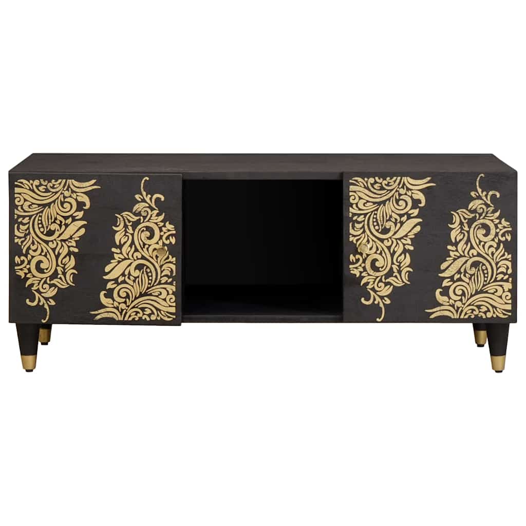 Tavolino da salotto Nero 100 x 54 x 40 cm | homemem39