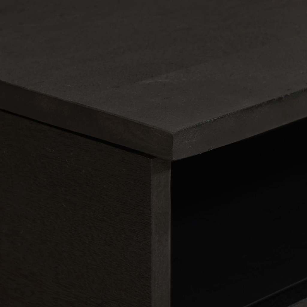 Tavolino da salotto con cassetto Nero 80 x 54 x 40 cm | homemem39