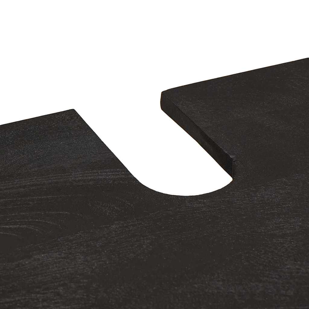 Armadio sottolavello con archiviazione Nero 62 x 33 x 58 cm | homemem39