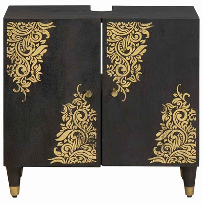 Armadio sottolavello con archiviazione Nero 62 x 33 x 58 cm | homemem39