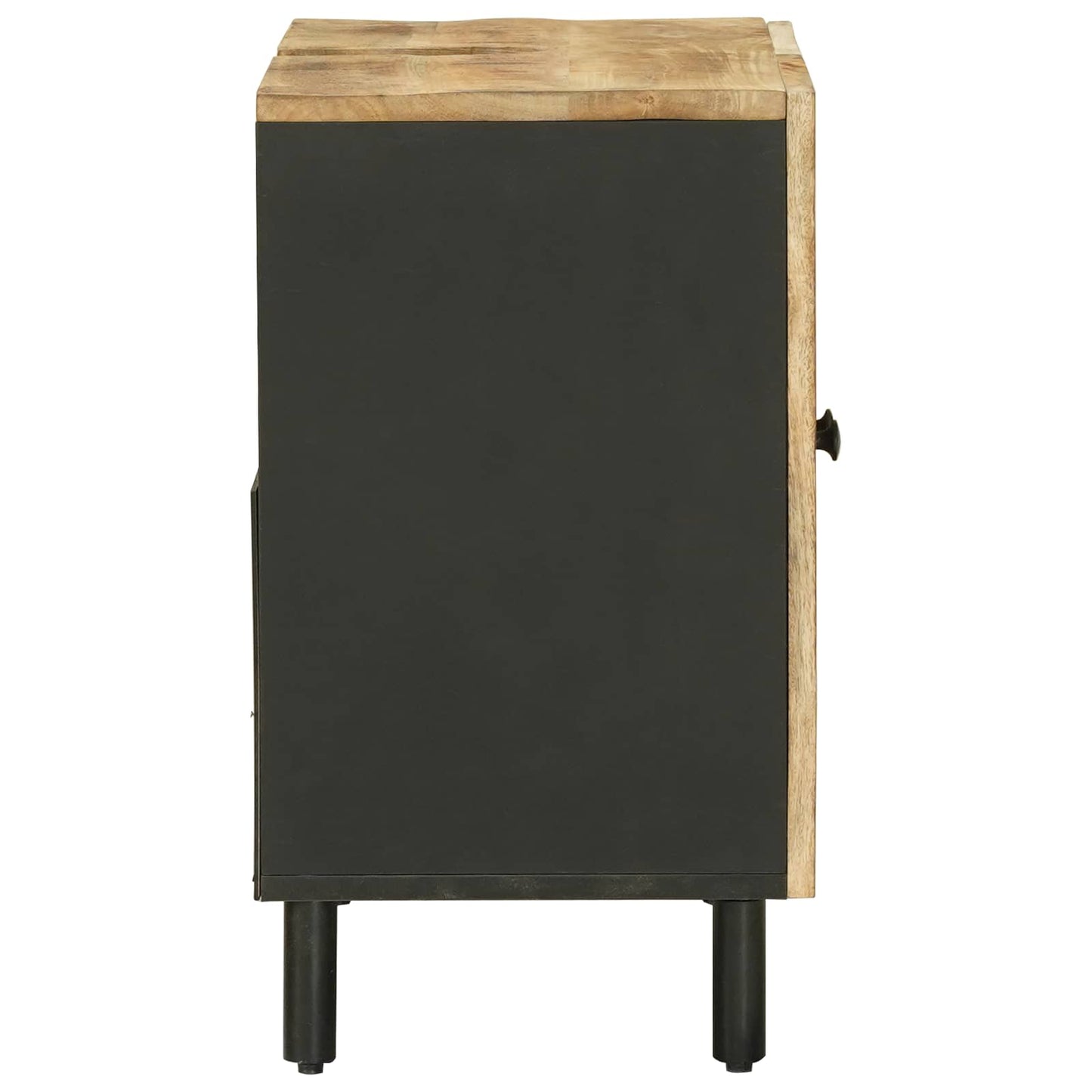 Armadio sottolavello con porta Marrone e Nero 62 x 33 x 58 cm | homemem39