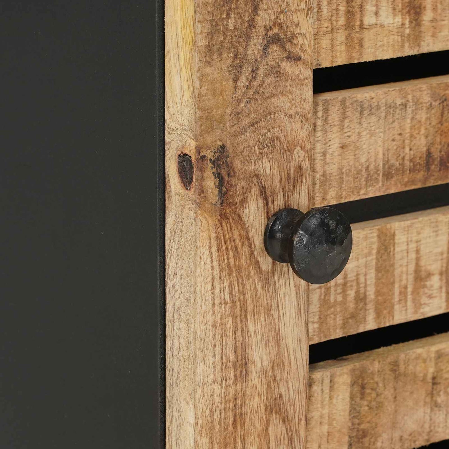 Armadio pensile con porta Marrone e Nero 38 x 33,5 x 48 cm | homemem39