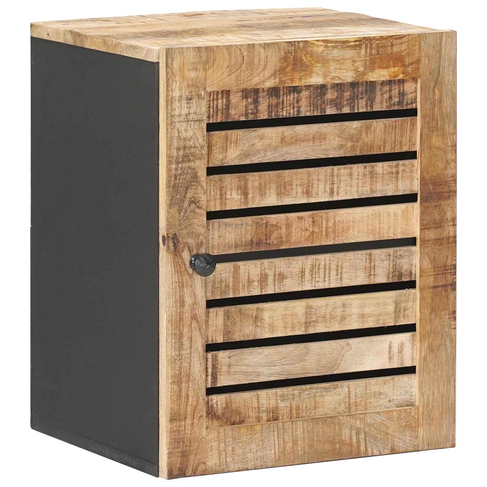 Armadio pensile con porta Marrone e Nero 38 x 33,5 x 48 cm | homemem39