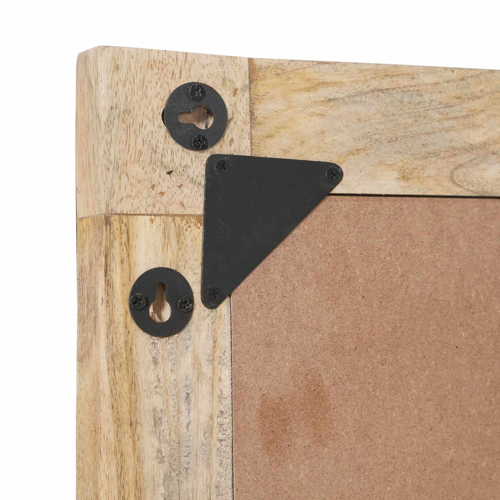 Specchio Montaggio a parete Marrone e Nero 70 x 50 x 3 cm Vetro | homemem39