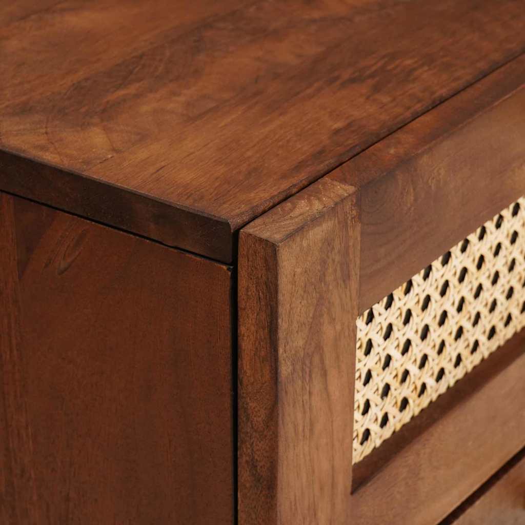 Armadio da Notte con cassetto Marrone 40 x 33,5 x 46 cm | homemem39