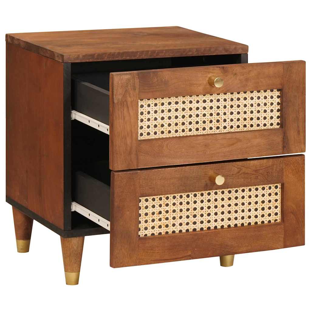 Armadio da Notte con cassetto Marrone 40 x 33,5 x 46 cm | homemem39