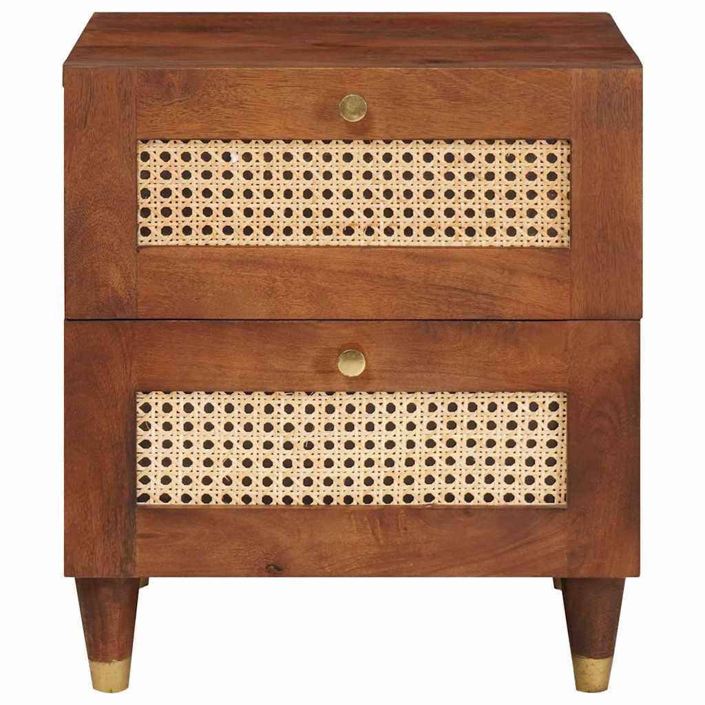 Armadio da Notte con cassetto Marrone 40 x 33,5 x 46 cm | homemem39