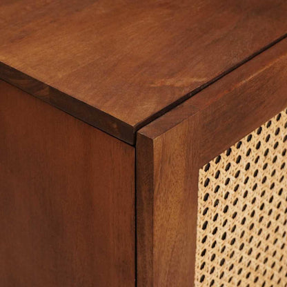 Mobile TV Marrone 105 x 33,5 x 46 cm Legno di mango massello | homemem39