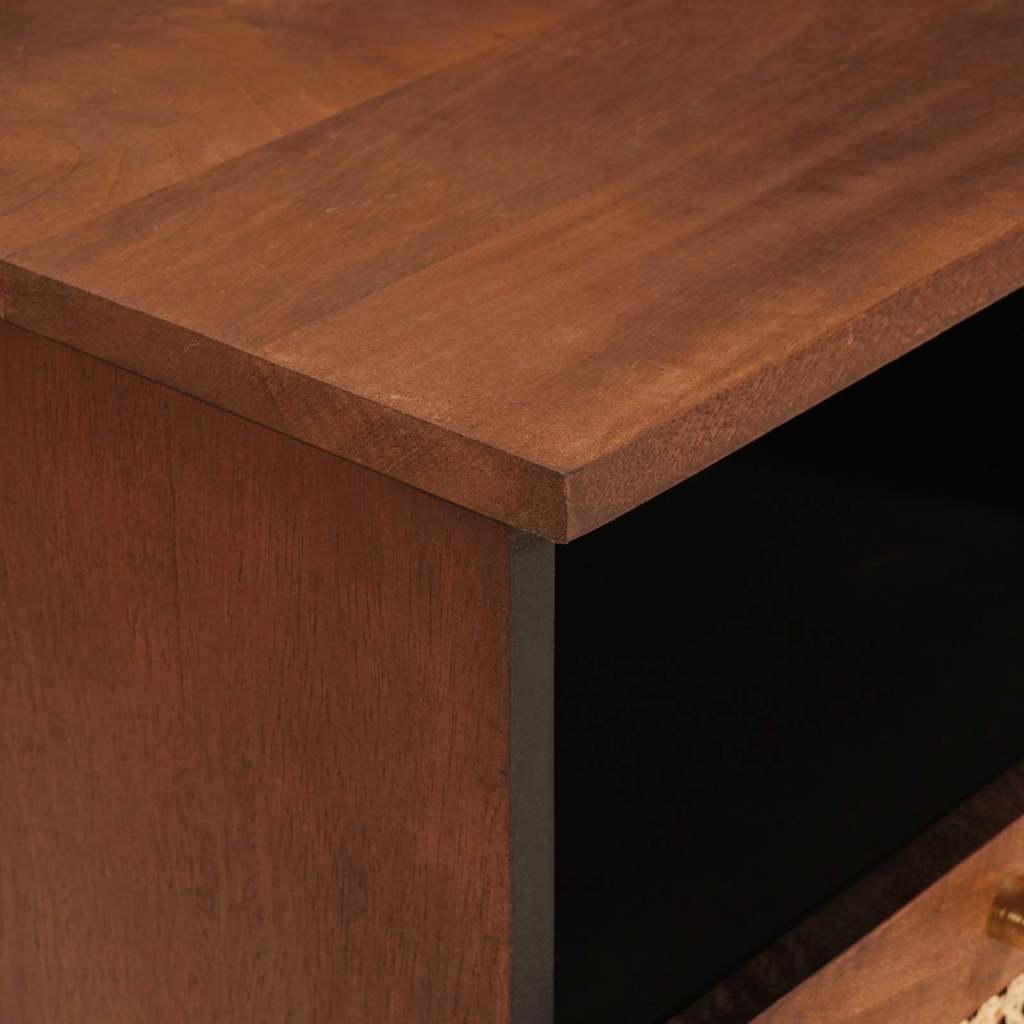 Mobile TV Marrone 70 x 33,5 x 46 cm Legno di mango massello | homemem39