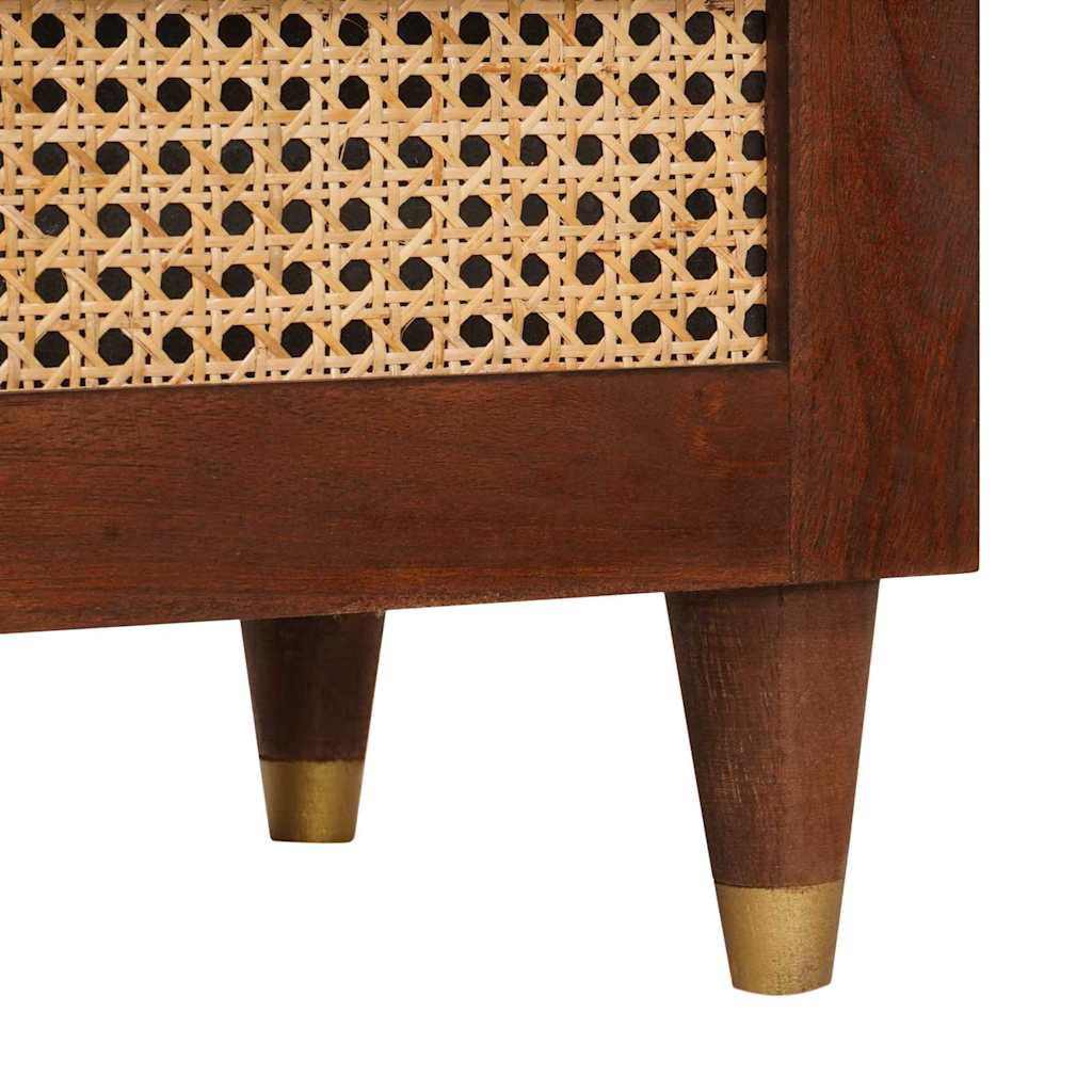 Mobile TV Marrone 70 x 33,5 x 46 cm Legno di mango massello | homemem39