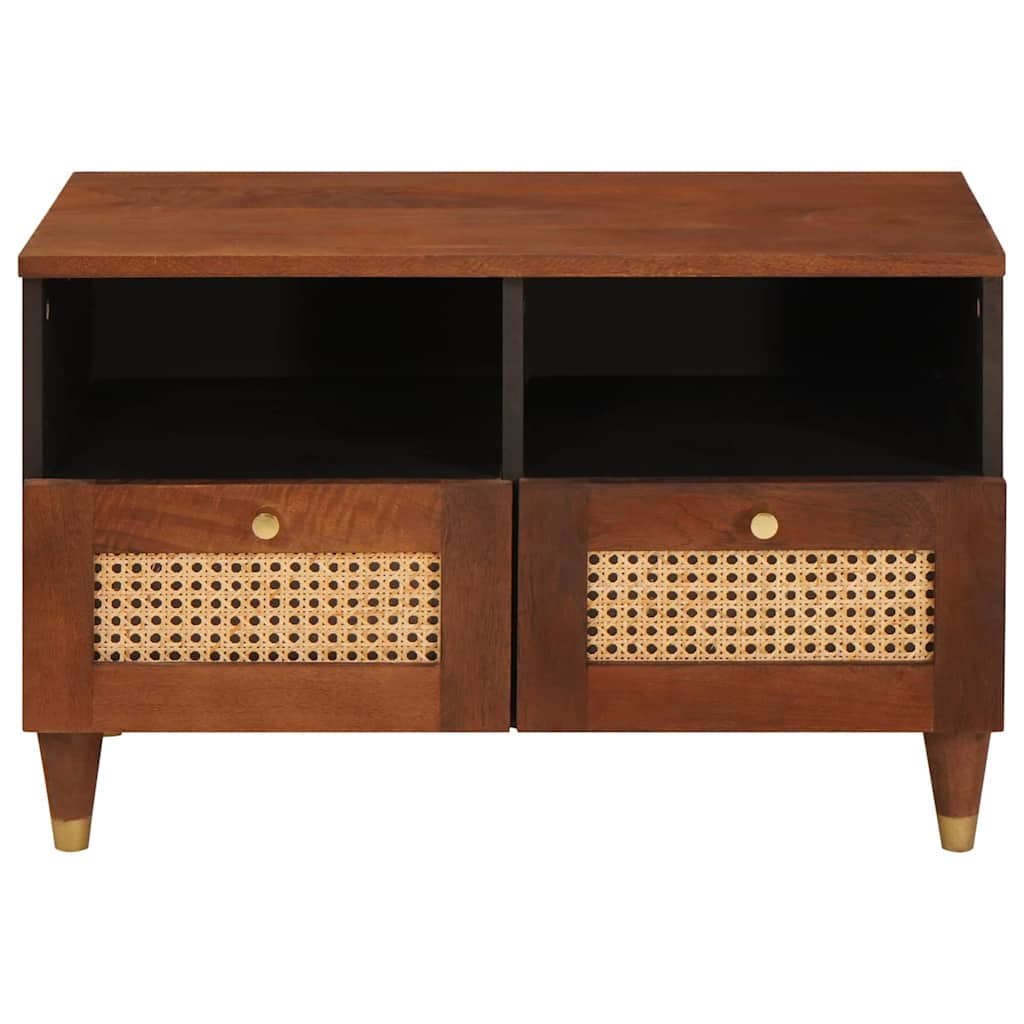 Mobile TV Marrone 70 x 33,5 x 46 cm Legno di mango massello
