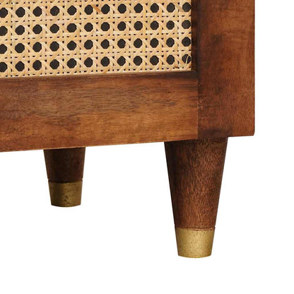 Credenza Marrone 60 x 33 x 75 cm Legno di mango massello