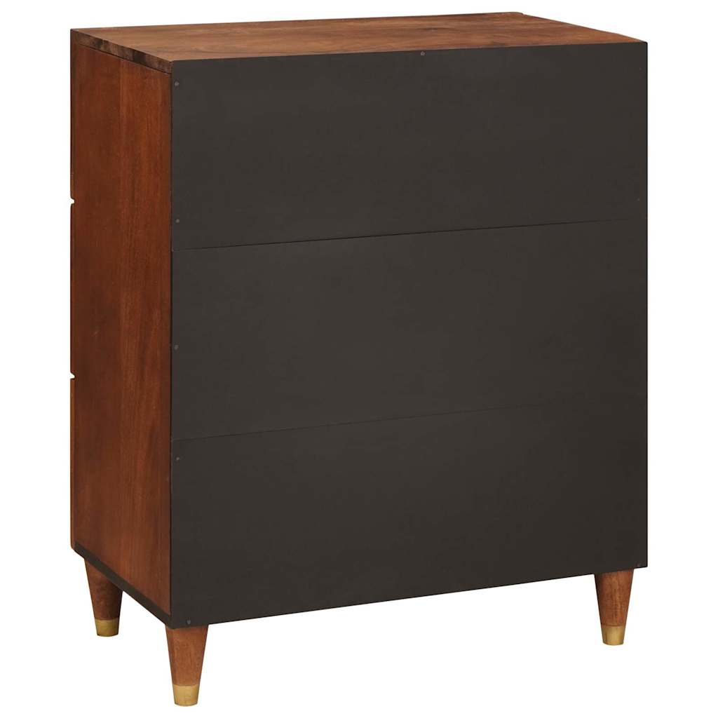Credenza Marrone 60 x 33 x 75 cm Legno di mango massello