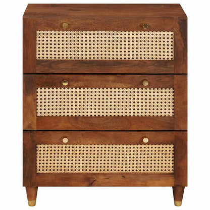 Credenza Marrone 60 x 33 x 75 cm Legno di mango massello