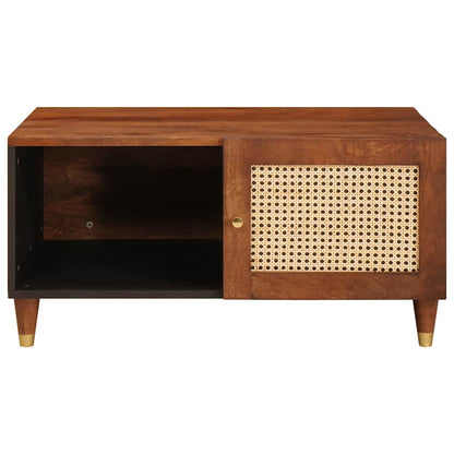 Tavolino da salotto 80 x 50 x 40 cm Legno di mango massello