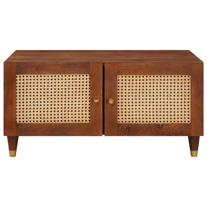 Tavolino da salotto 80 x 50 x 40 cm Legno di mango massello