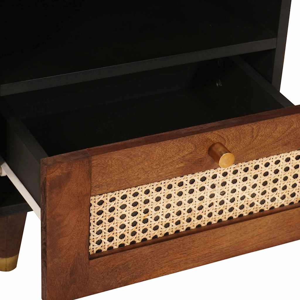 Armadio da Notte con cassetto Marrone 40 x 33 x 46 cm | homemem39
