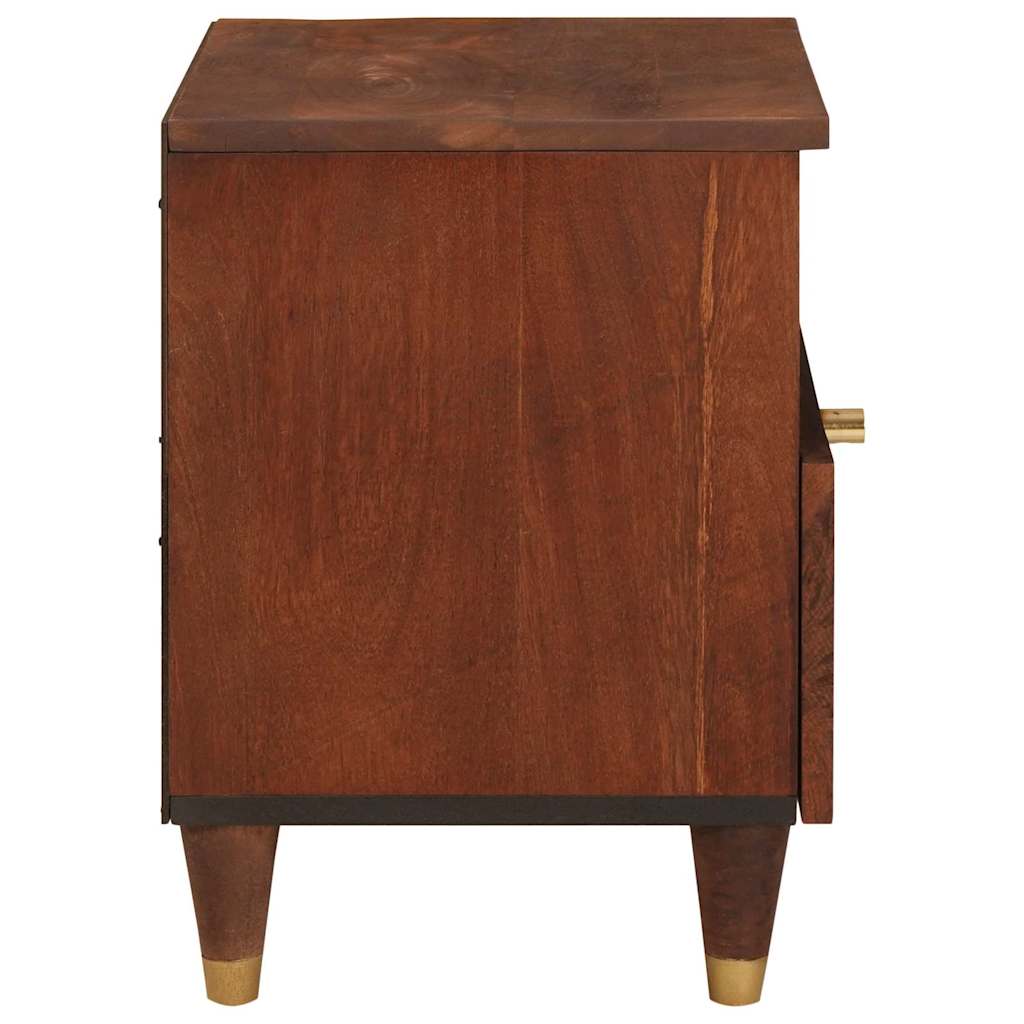 Armadio da Notte con cassetto Marrone 40 x 33 x 46 cm | homemem39