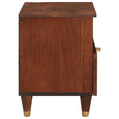 Armadio da Notte con cassetto Marrone 40 x 33 x 46 cm | homemem39