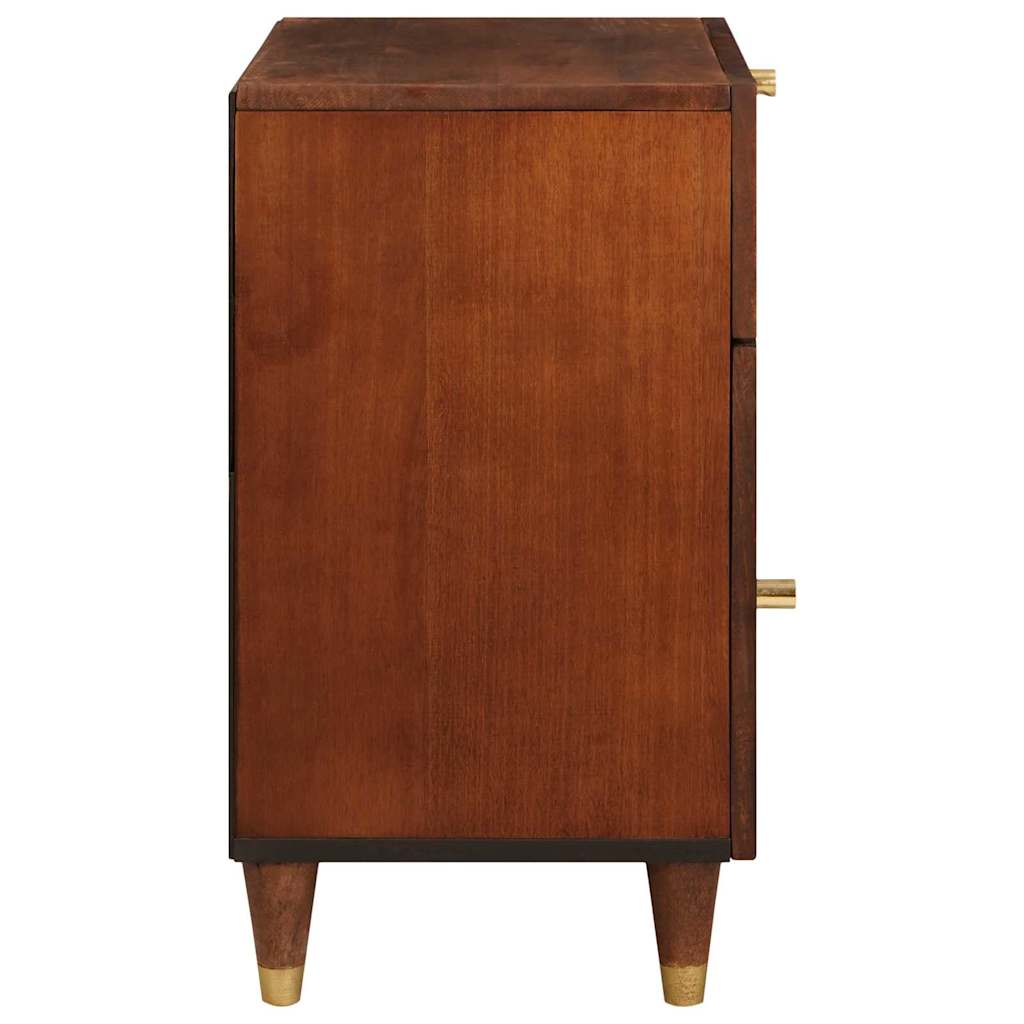Comodini con cassetto 50 x 33 x 60 cm Legno di mango massello | homemem39