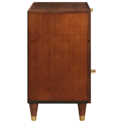 Comodini con cassetto 50 x 33 x 60 cm Legno di mango massello | homemem39