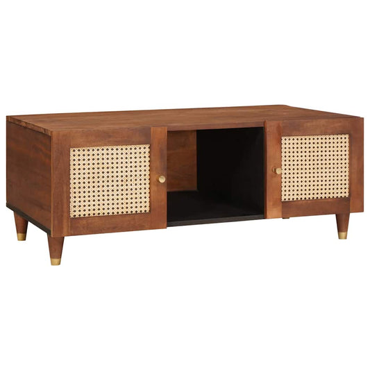 Tavolino da salotto 100 x 54 x 40 cm Legno di mango massello | homemem39