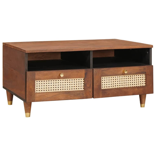 Tavolino da salotto 80 x 54 x 40 cm Legno di mango massello | homemem39