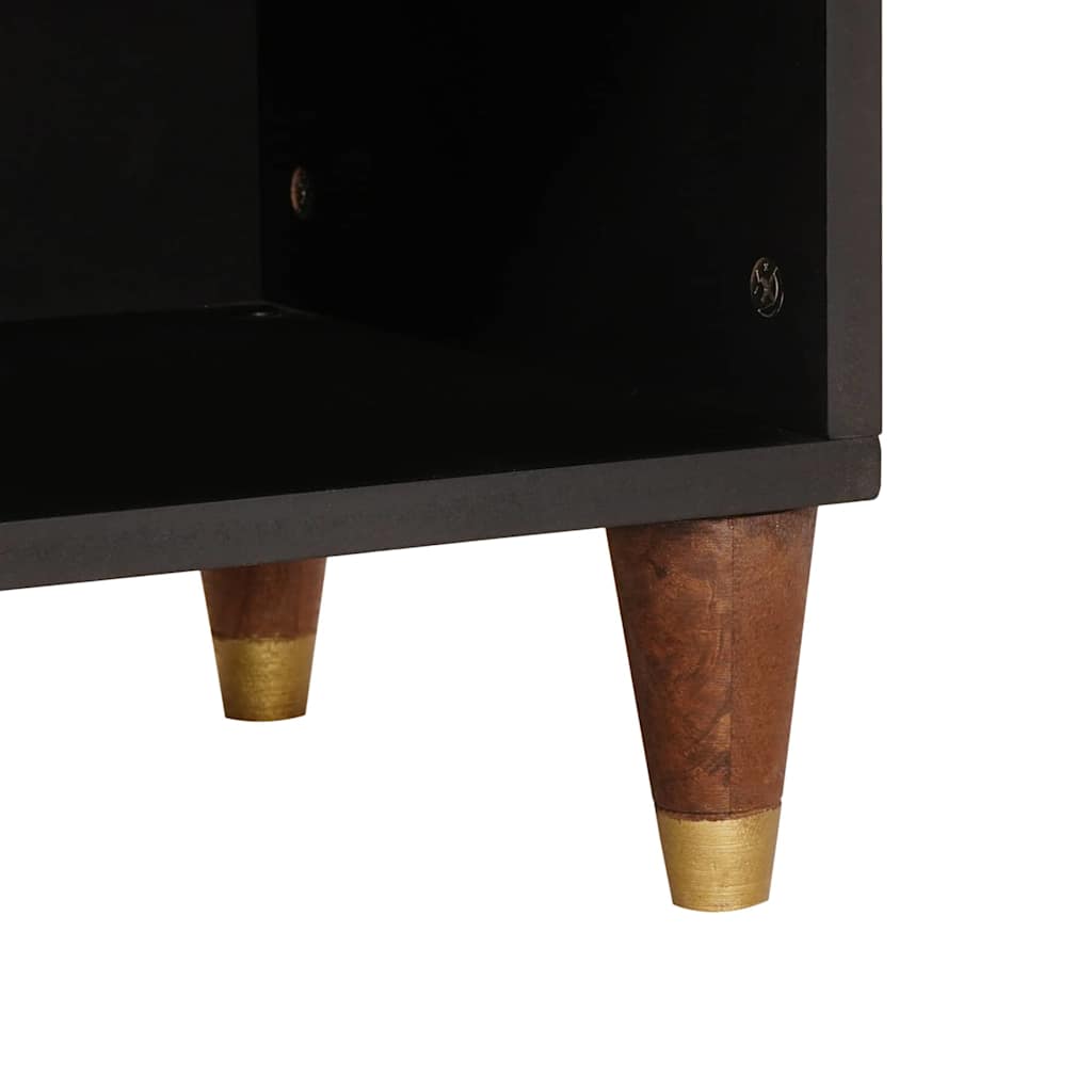 Mobile TV Marrone 100 x 33,5 x 46 cm Legno di mango massello | homemem39