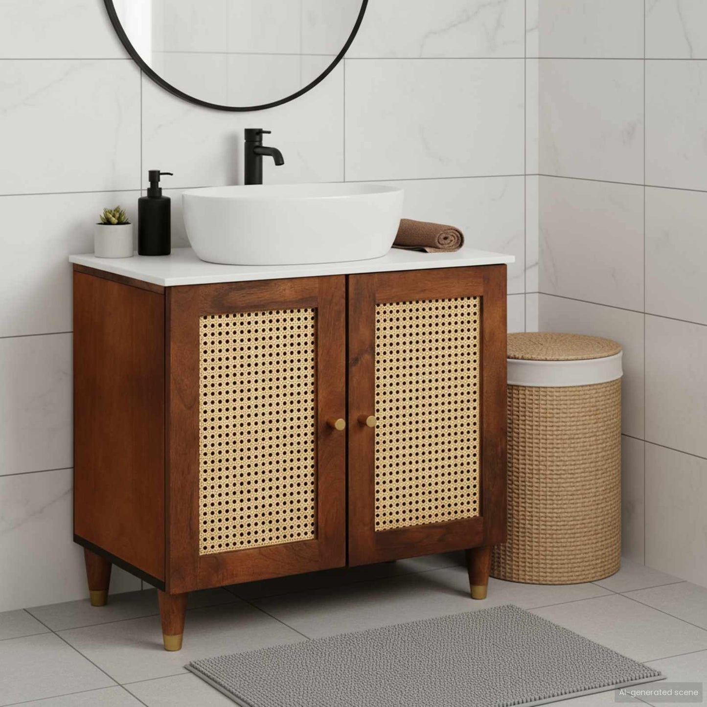 Armadio sottolavello Marrone 62 x 33 x 58 cm | homemem39