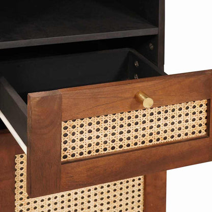 Credenza Marrone 38 x 33,5 x 160 cm Legno di mango massello | homemem39