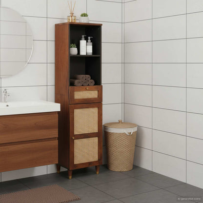 Credenza Marrone 38 x 33,5 x 160 cm Legno di mango massello | homemem39