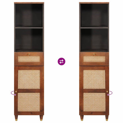 Credenza Marrone 38 x 33,5 x 160 cm Legno di mango massello