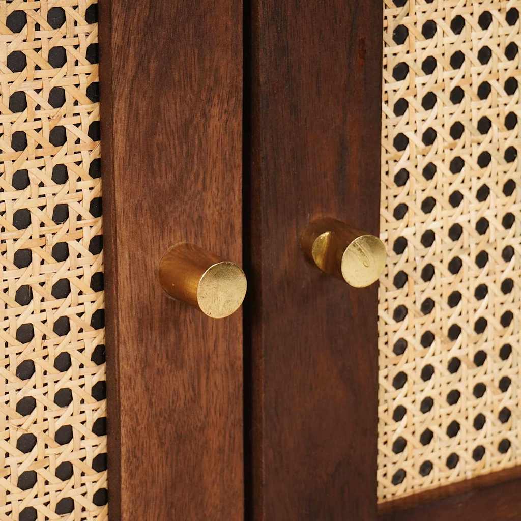 Credenza Marrone 60 x 33,5 x 75 cm Legno di mango massello