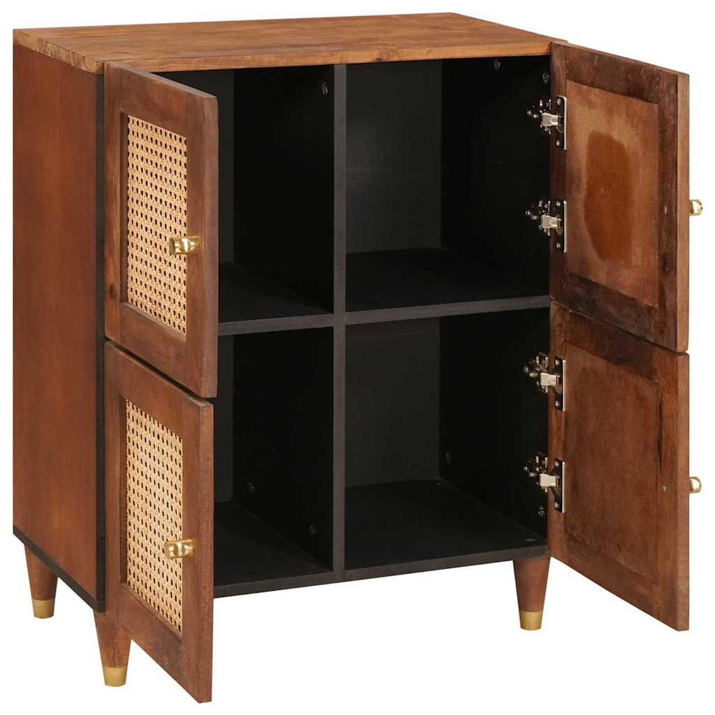 Credenza Marrone 60 x 33,5 x 75 cm Legno di mango massello