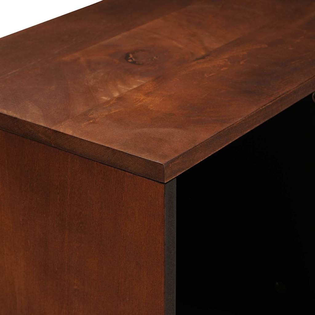 Credenza Marrone 80 x 33,5 x 75 cm Legno di mango massello