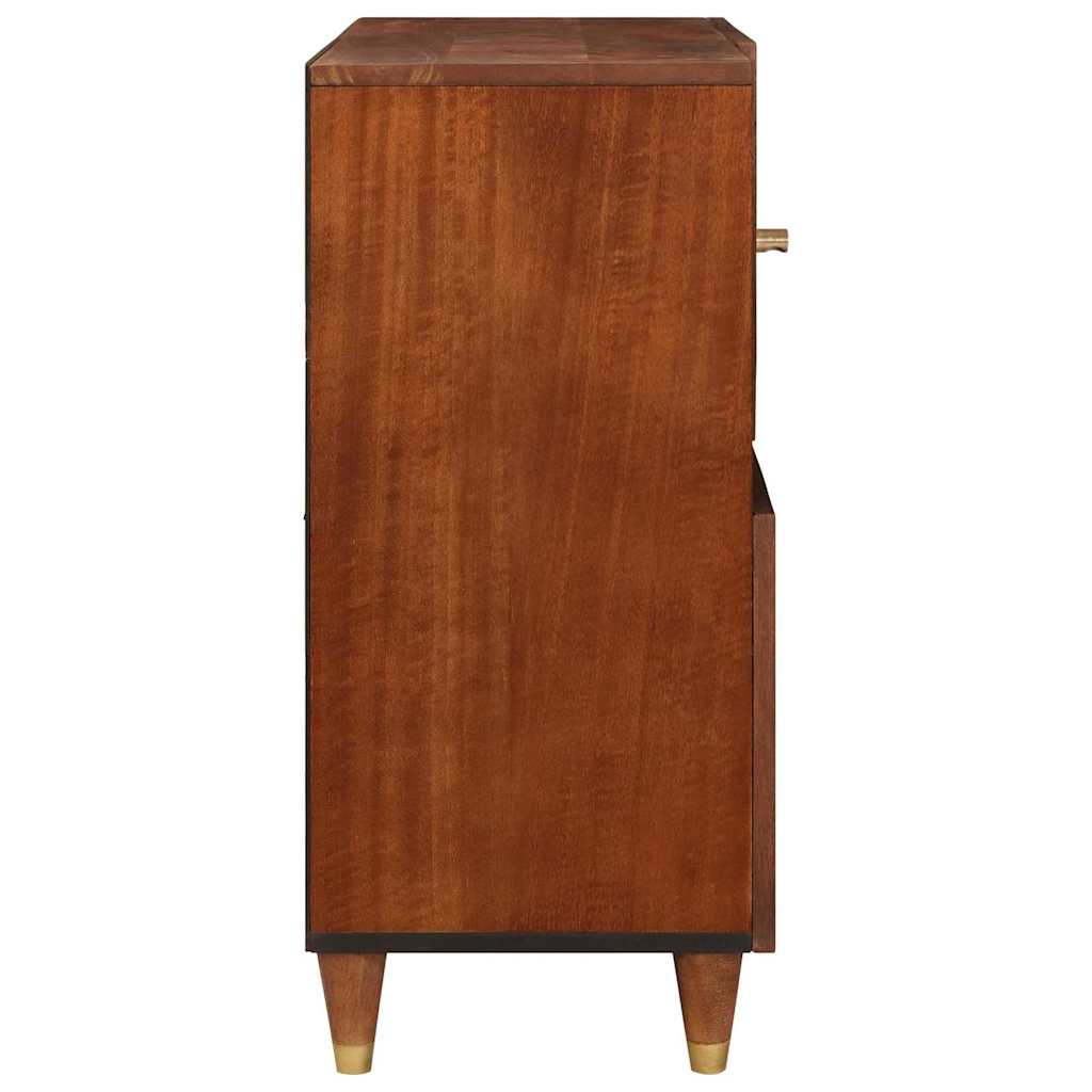 Credenza Marrone 80 x 33,5 x 75 cm Legno di mango massello