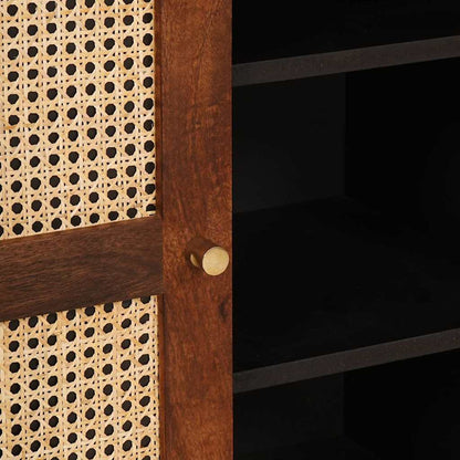 Credenza Marrone 90 x 33,5 x 75 cm Legno di mango massello