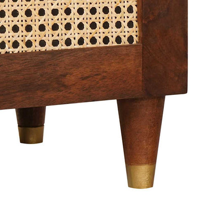 Credenza Marrone 90 x 33,5 x 75 cm Legno di mango massello