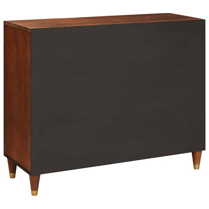 Credenza Marrone 90 x 33,5 x 75 cm Legno di mango massello
