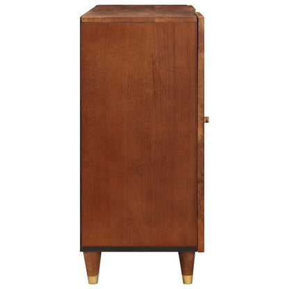 Credenza Marrone 90 x 33,5 x 75 cm Legno di mango massello