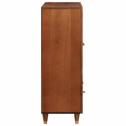 Mobile Alto Marrone 60 x 33,5 x 100 cm Legno di mango massello