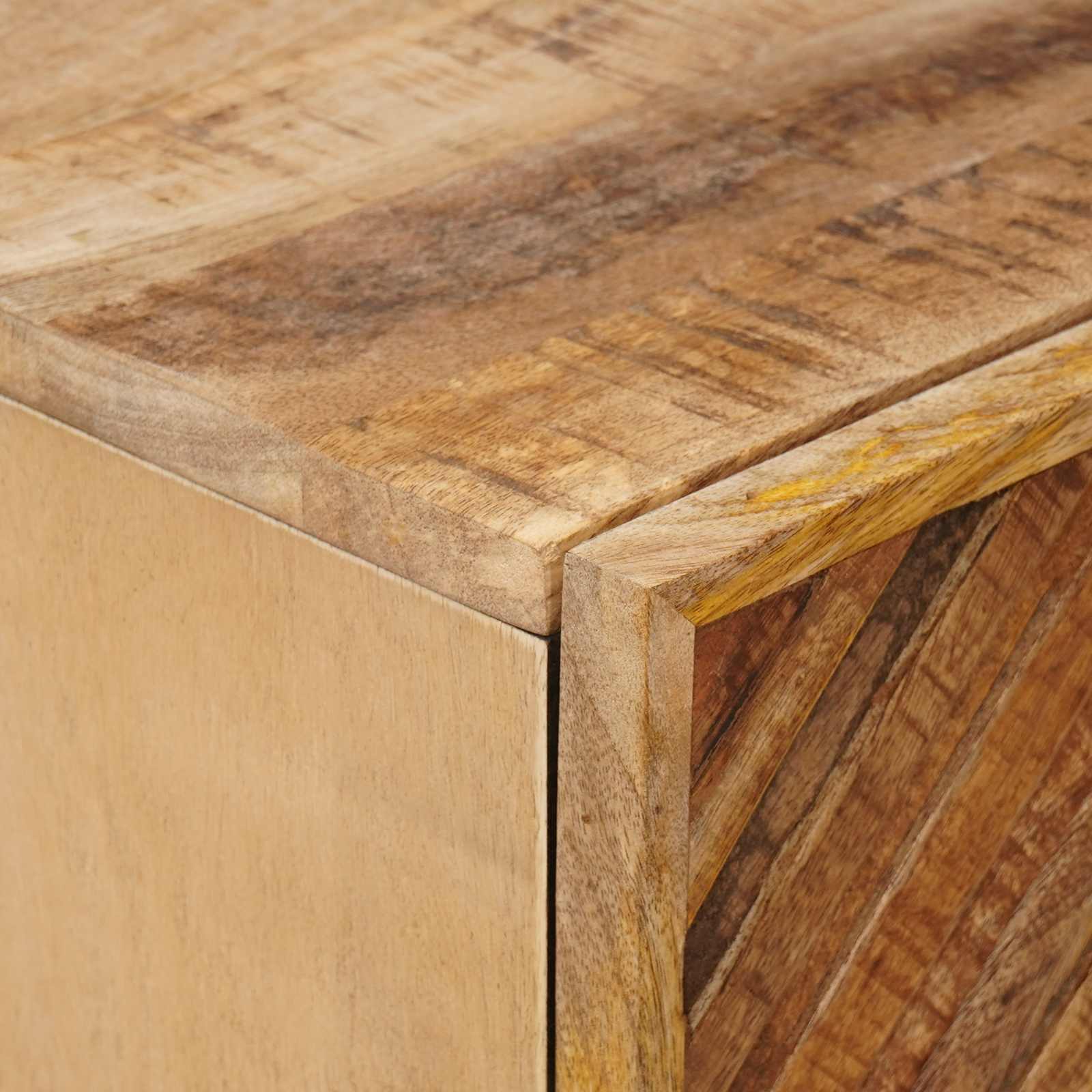 Comodino Marrone 40 x 33,5 x 46 cm Legno di mango massello | homemem39