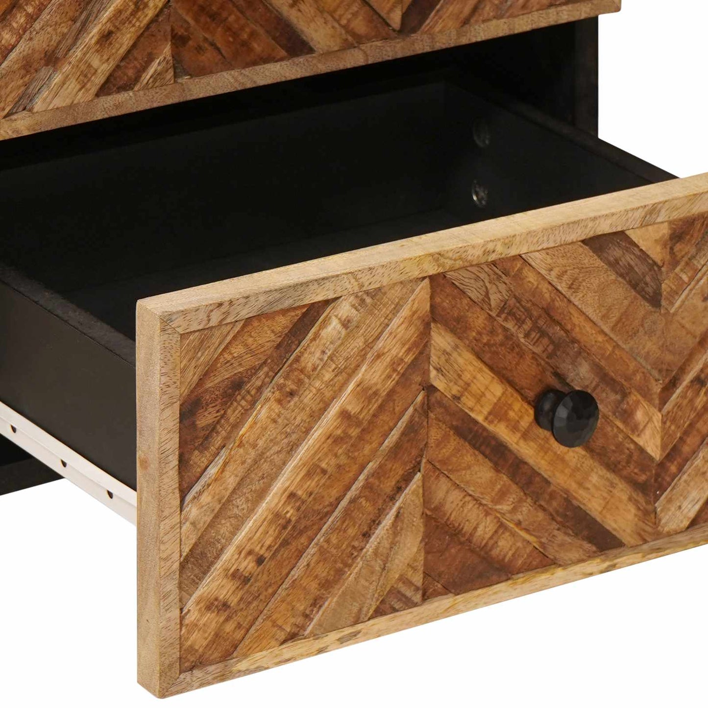 Comodino Marrone 40 x 33,5 x 46 cm Legno di mango massello | homemem39
