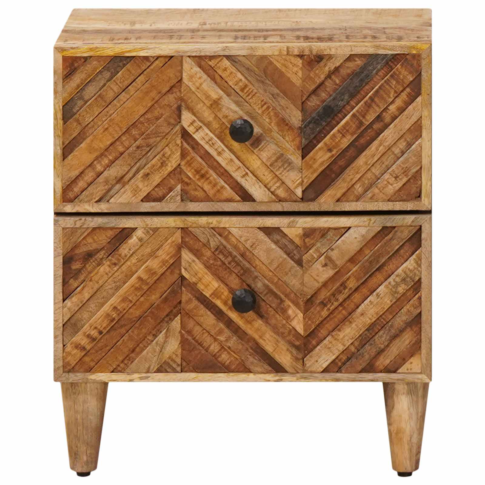 Comodino Marrone 40 x 33,5 x 46 cm Legno di mango massello | homemem39
