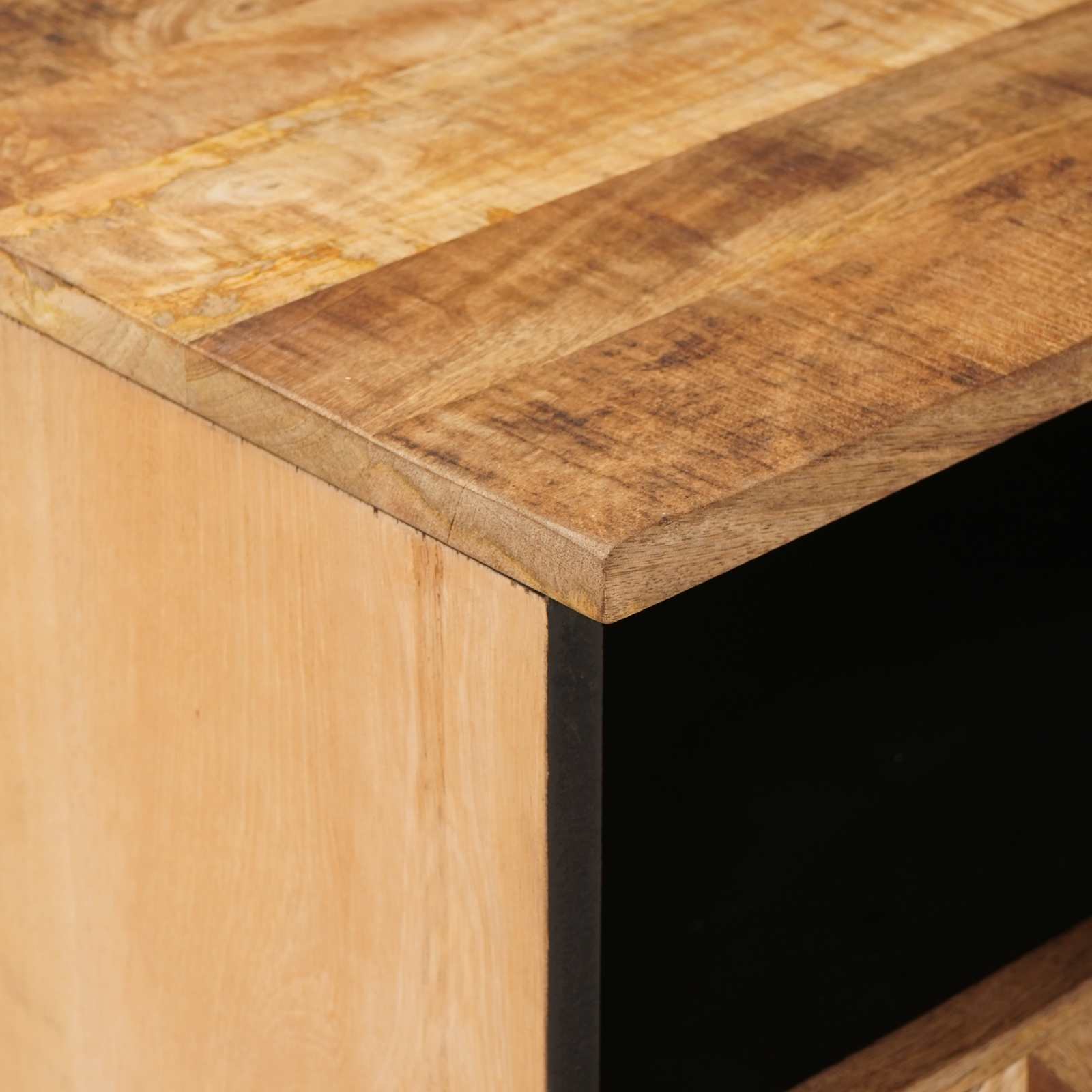 Comodino Marrone 50 x 33 x 60 cm Legno di mango massello | homemem39