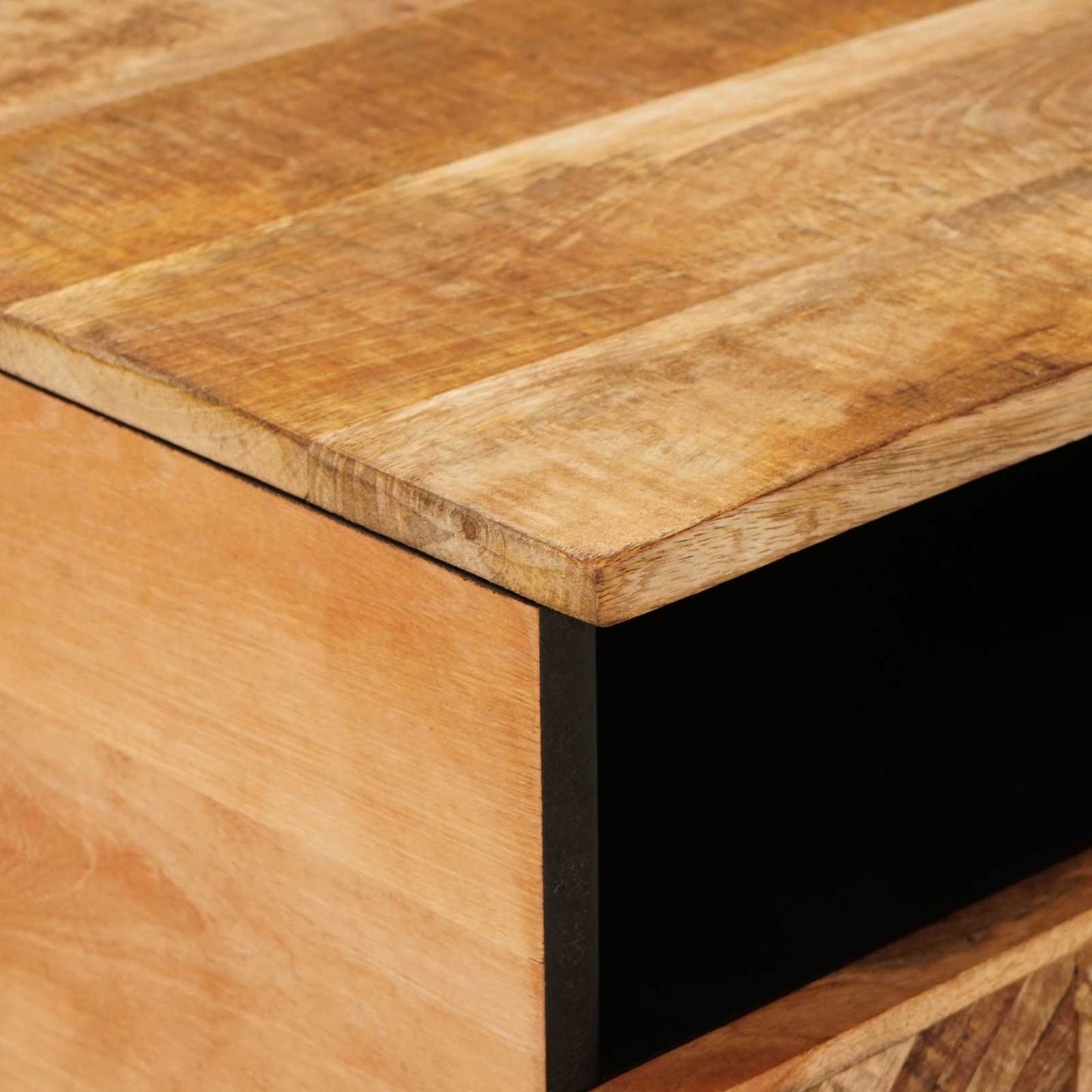 Tavolino da salotto con cassetto Marrone 80 x 54 x 40 cm | homemem39