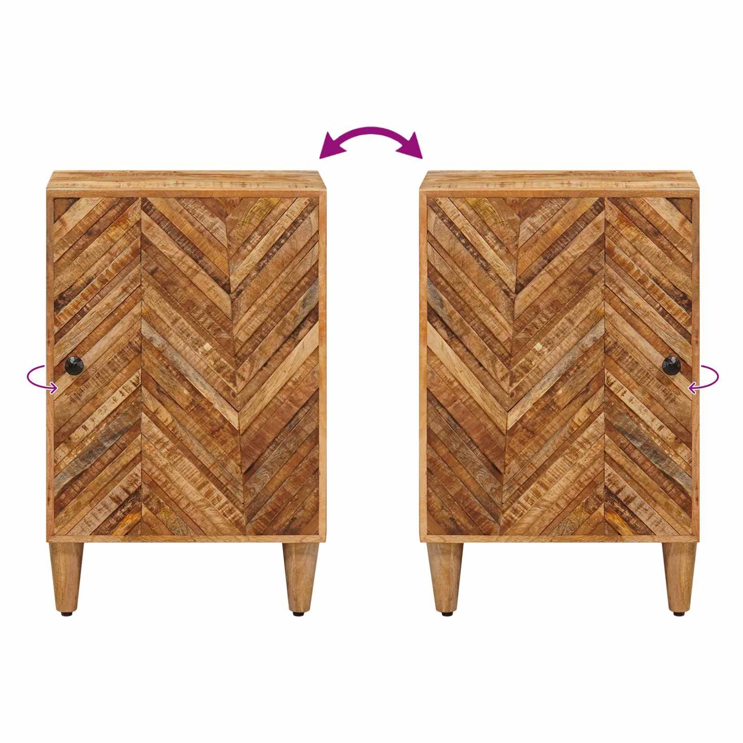 Mobile da Bagno con archiviazione Marrone 38 x 33,5 x 58 cm | homemem39